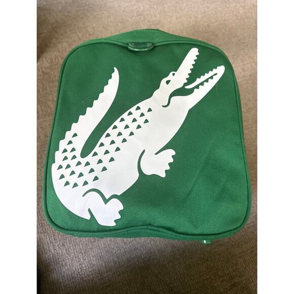 Lacoste perfume essential 90’s crocodile weekender duffle bag. NWT - Picture 2 of 10